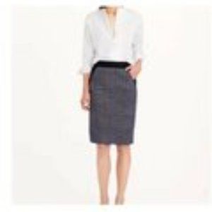 J. Crew wool pencil skirt